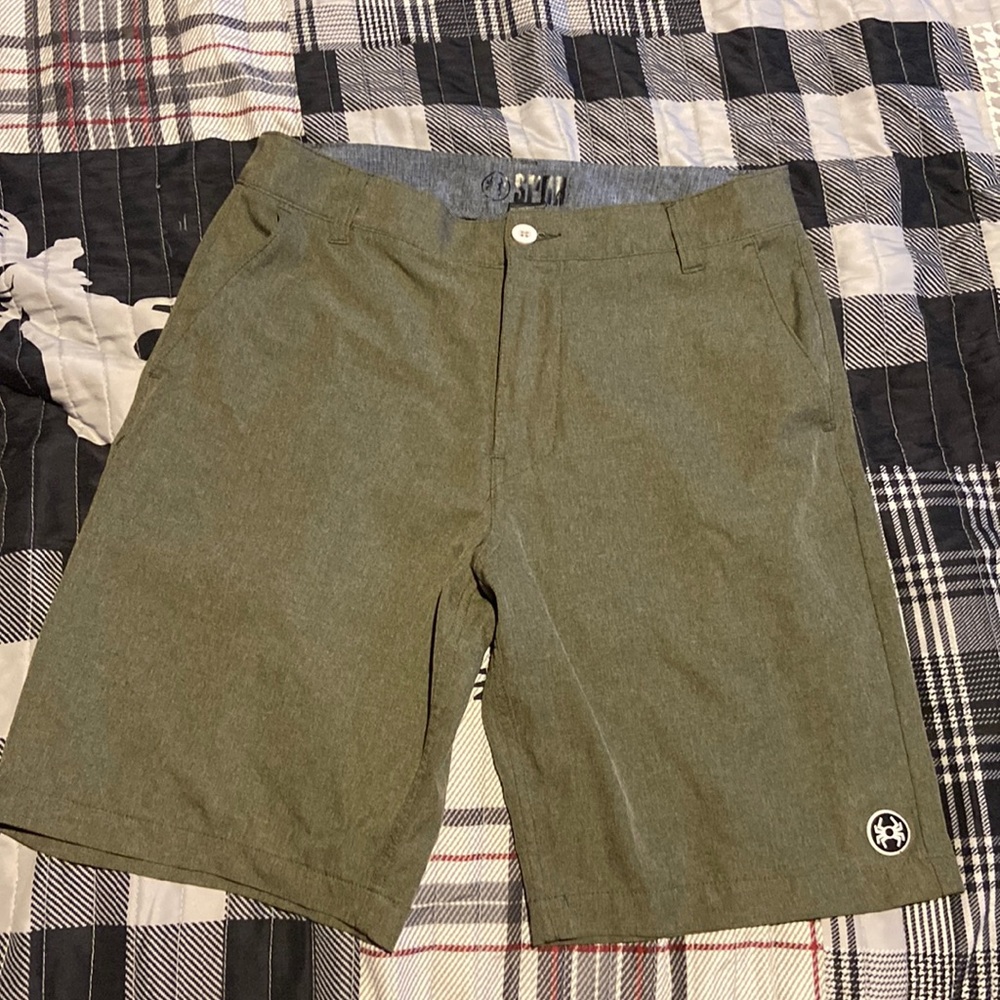 Mens Green shorts